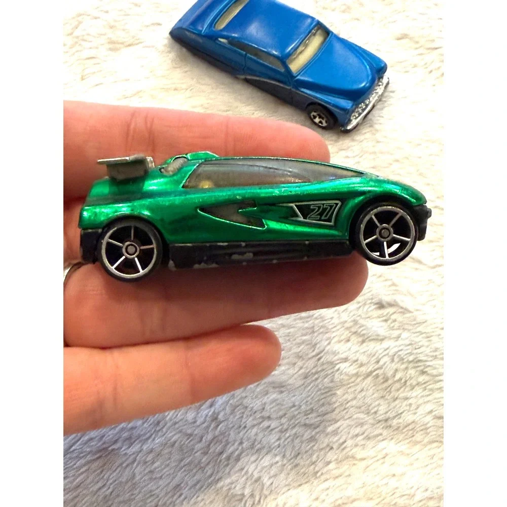 Hot Wheels Lot 3 Dodge Ram 1500 Toyo Tires Octanium Green Blue Flame Coupe